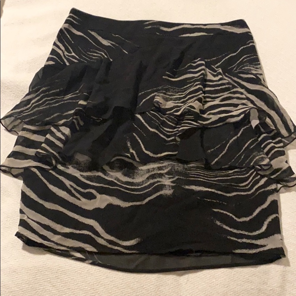 Knee length skirt